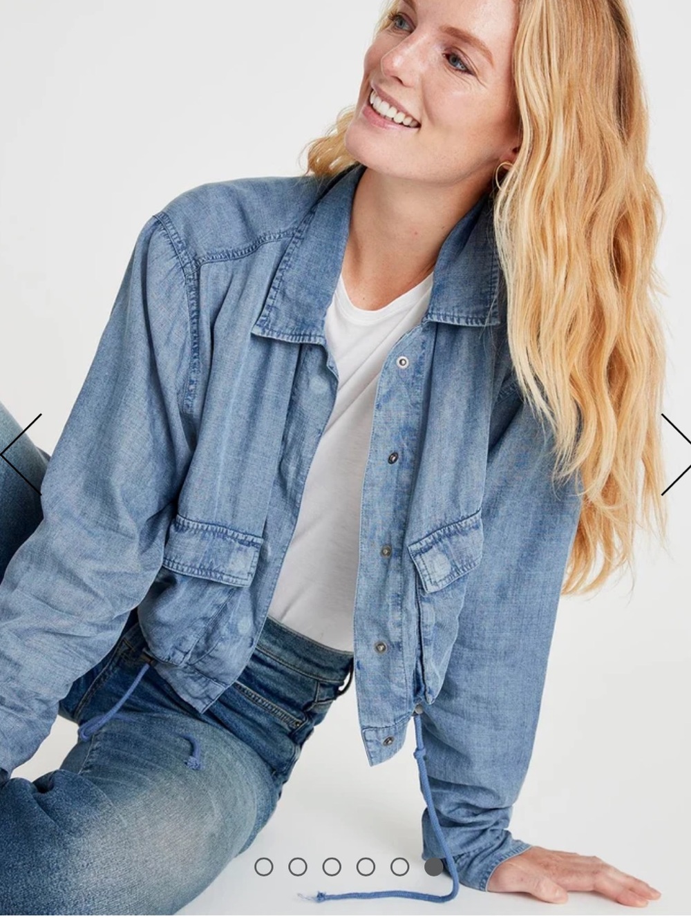 Splendid Breck indigo lightweight Denim Utility Jacket - Women - New with tags